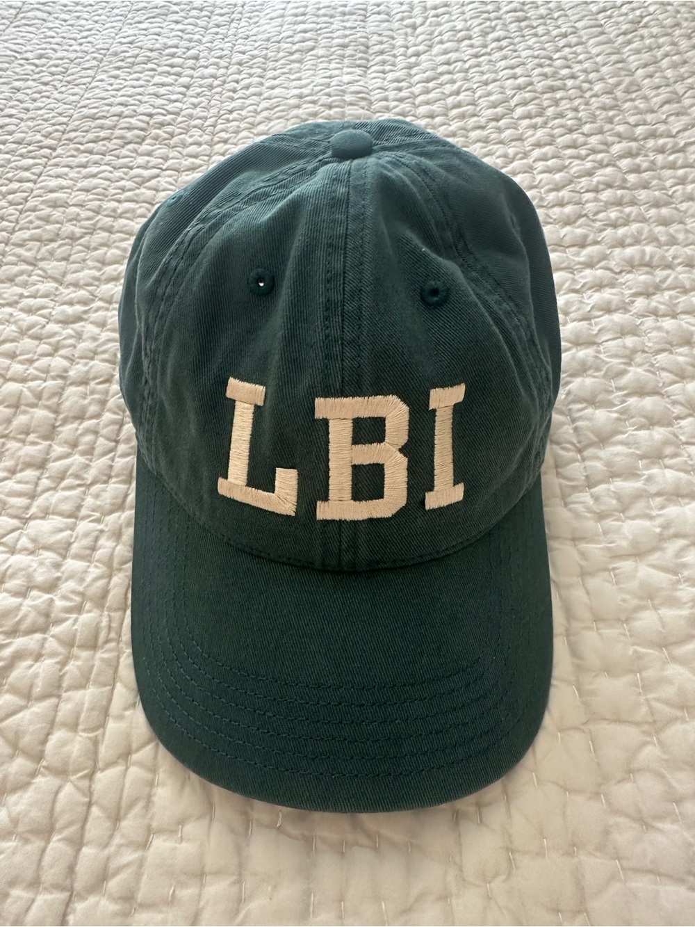 “LBI” Long Beach Island Baseball Cap - Picture 8 of 9